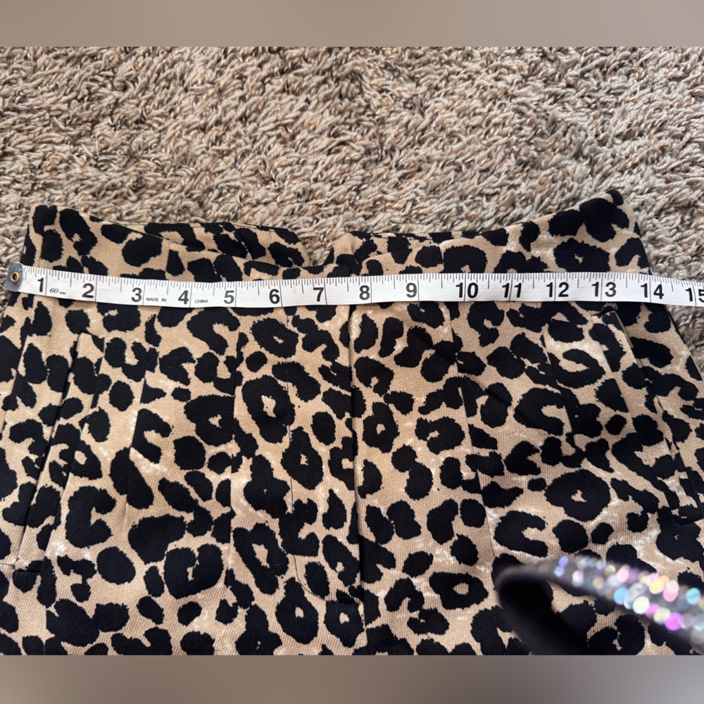 Leopard Print Pants-Small - Picture 3 of 4